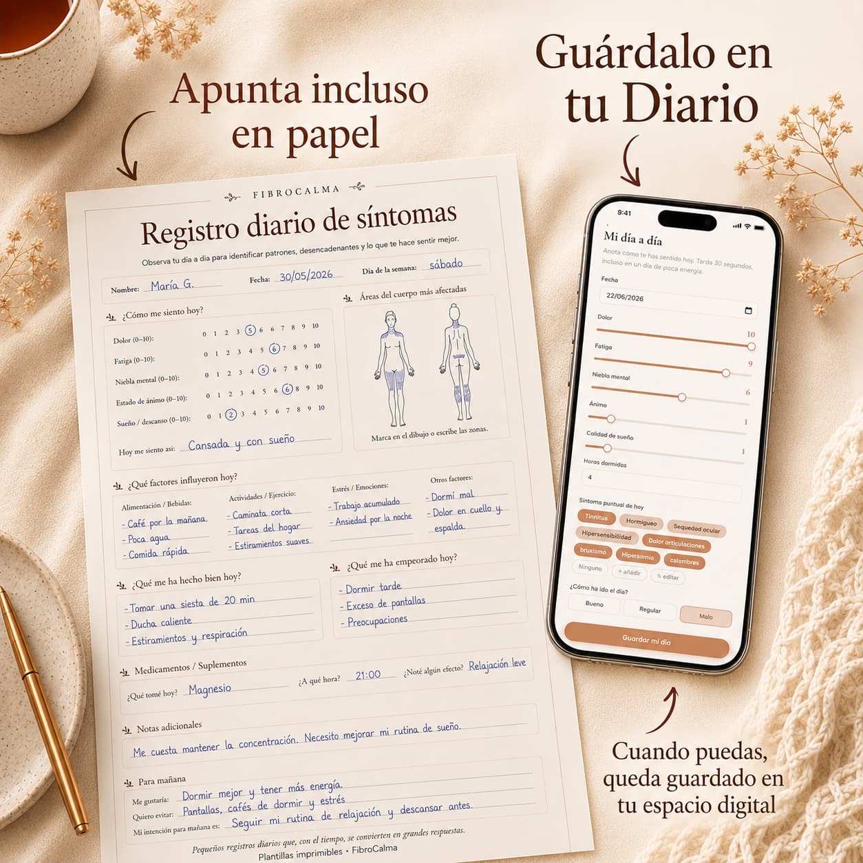 FibroCalma — El sistema completo para vivir la fibromialgia con más claridad